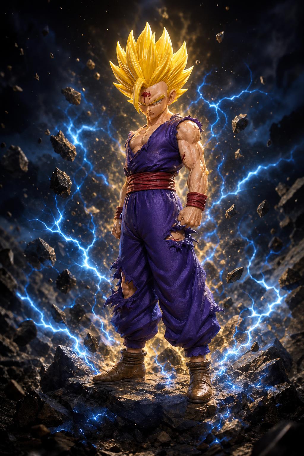 Son Gohan Super Saiyan 2 – Figura de Colección Dragon Ball