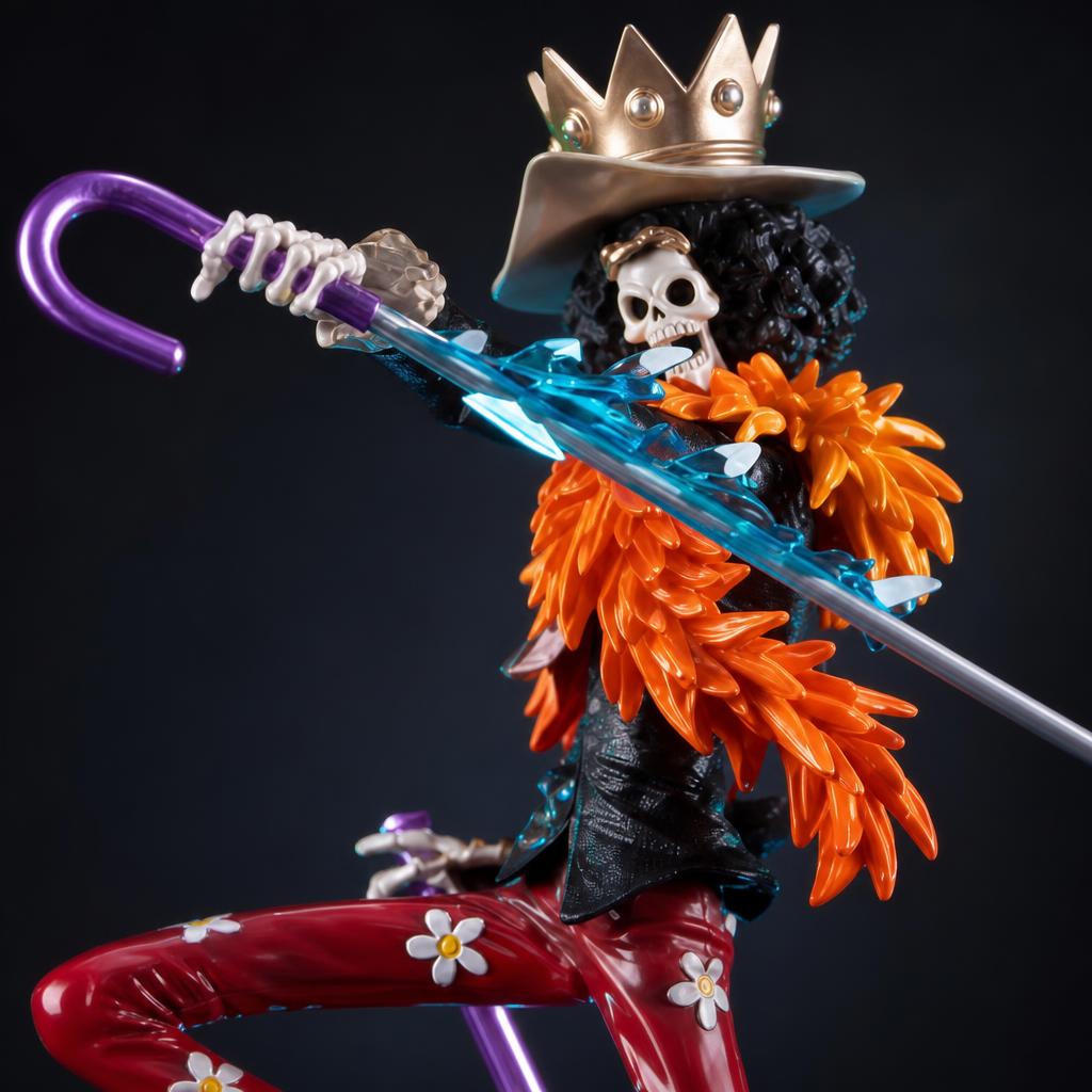 Figura de colección Brook, detalle de cerca