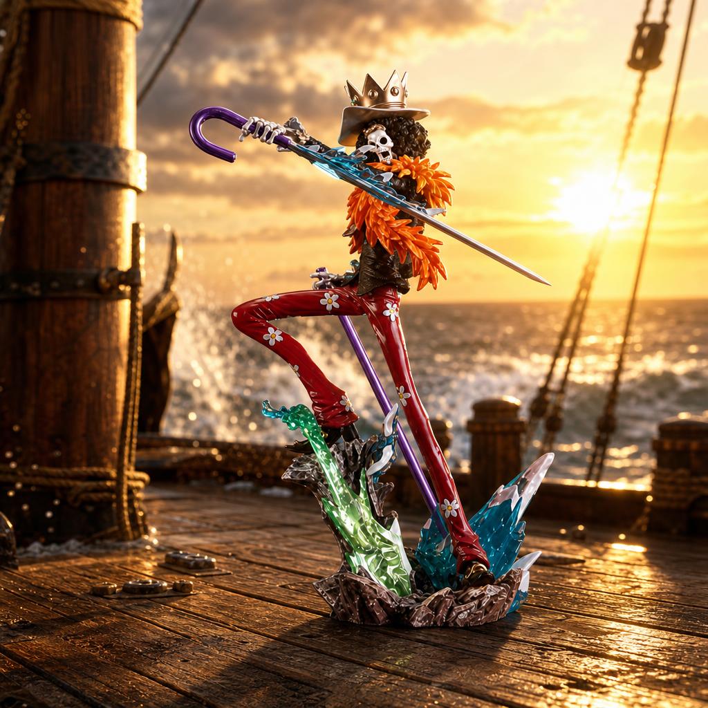 Figura de colección Brook, en escena épica