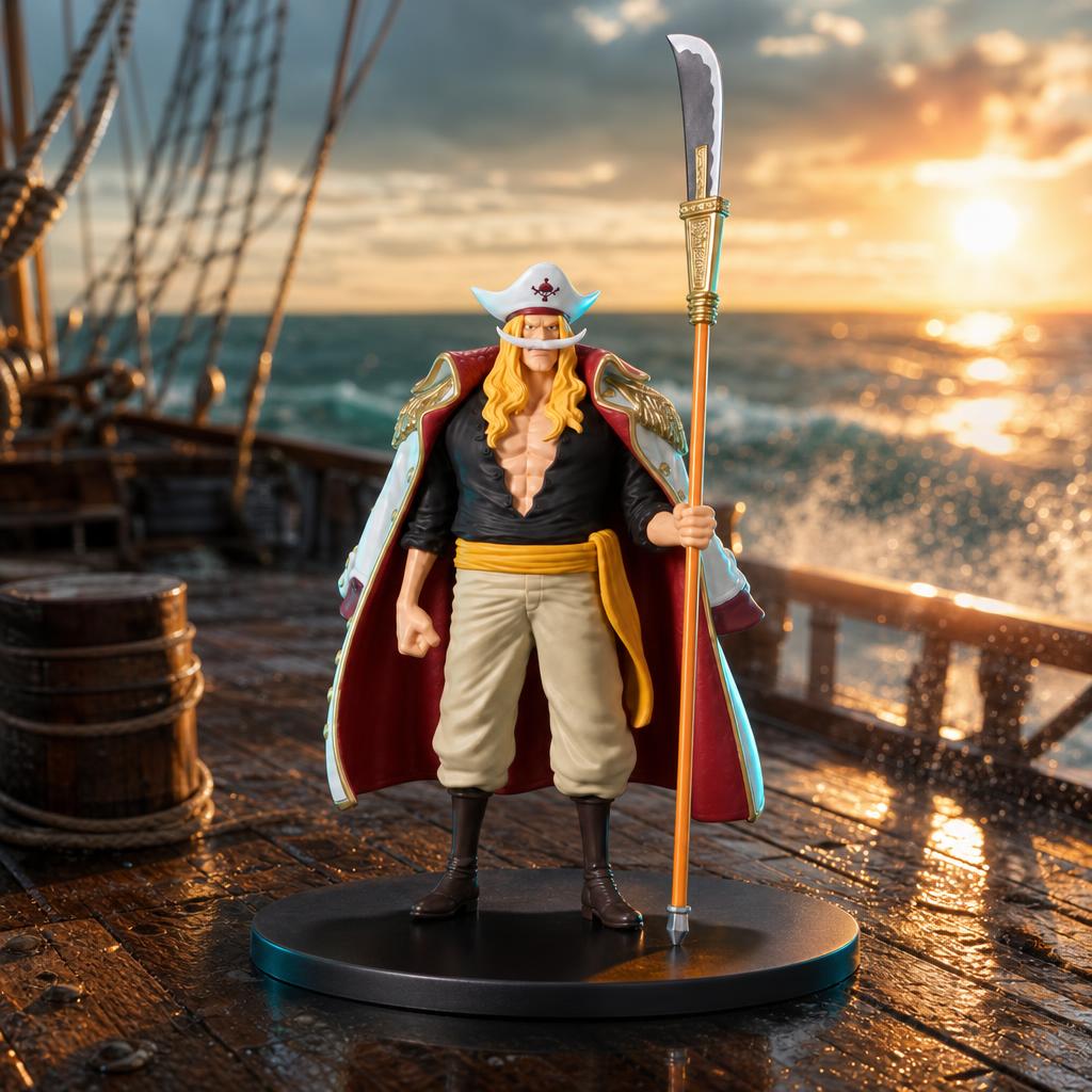 Figura de colección Figura Edward Newgate Whitebeard King of Artist, en escena épica