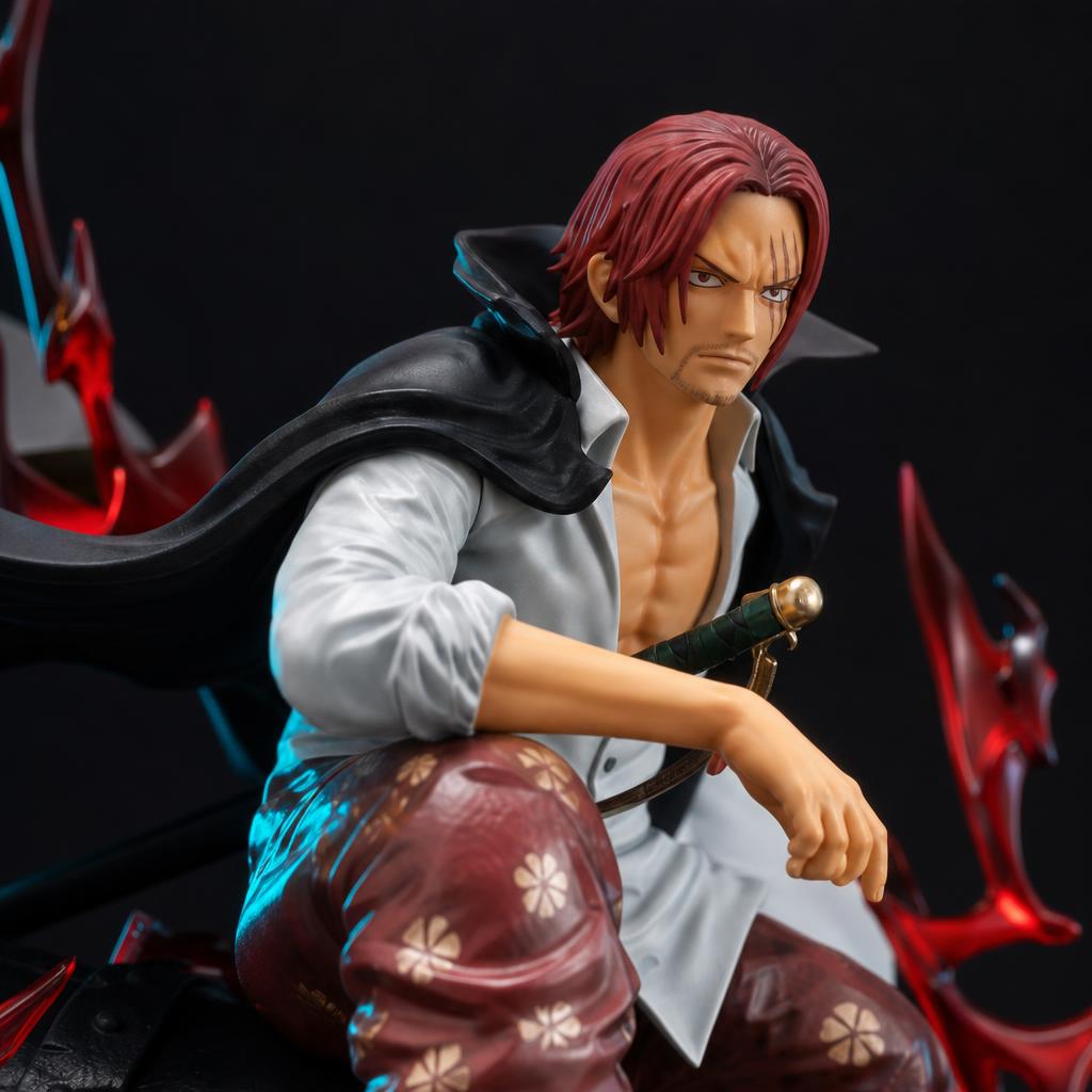 Figura de colección Figura Shanks Theoréma Soul, detalle de cerca