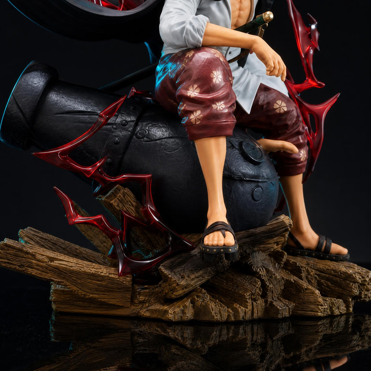 Figura de colección Figura Shanks Theoréma Soul, detalle de la base