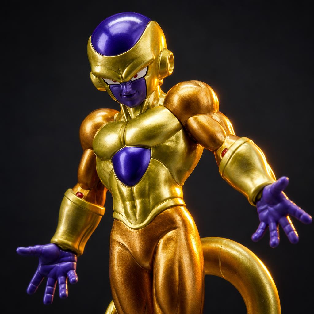 Figura de colección Freezer, detalle de cerca