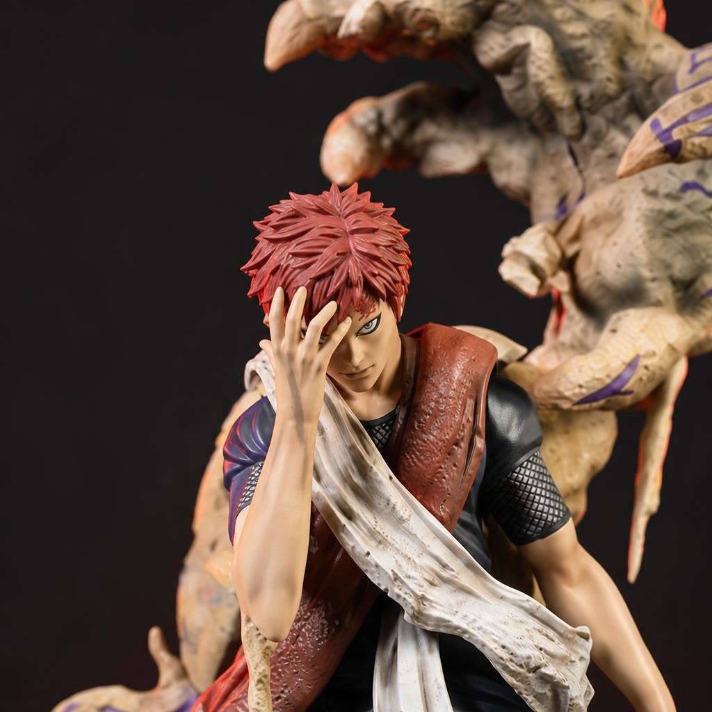 Figura de colección Gaara, detalle de cerca