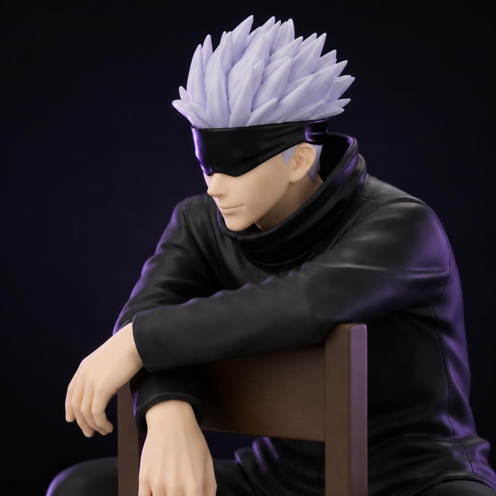 Figura de colección Gojo Satoru, detalle de cerca