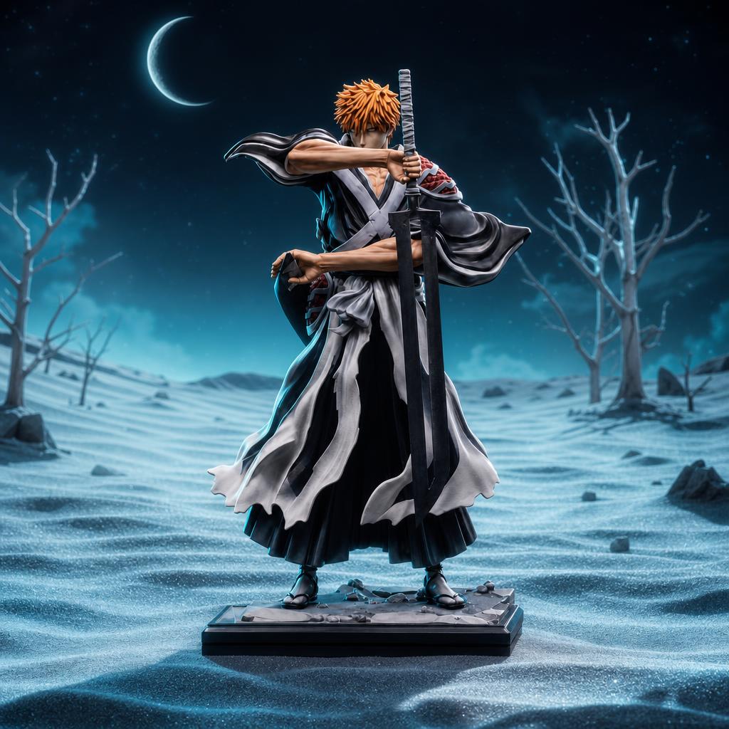 Figura de colección Ichigo Kurosaki, en escena épica