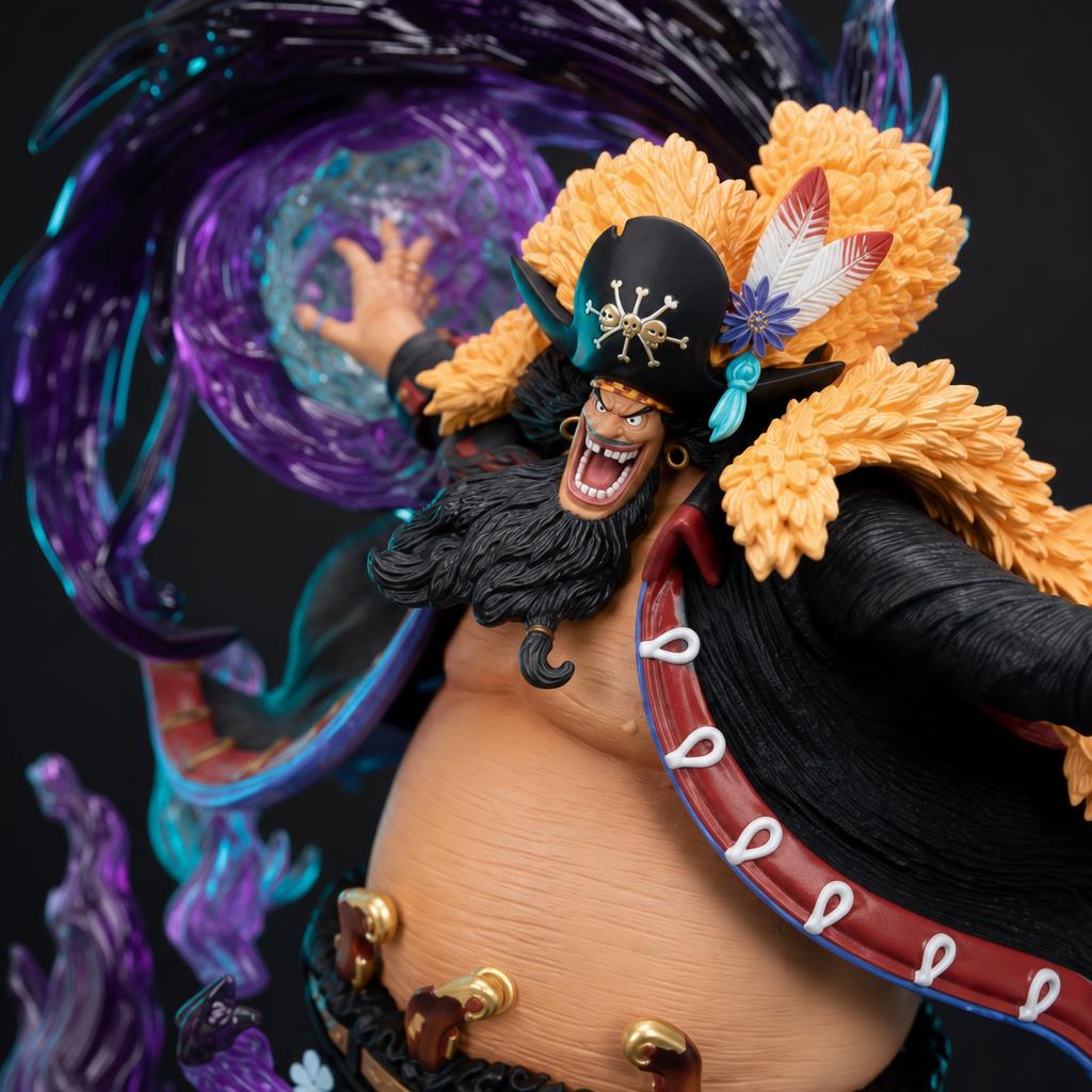 Figura de colección Marshall D. Teach, detalle de cerca