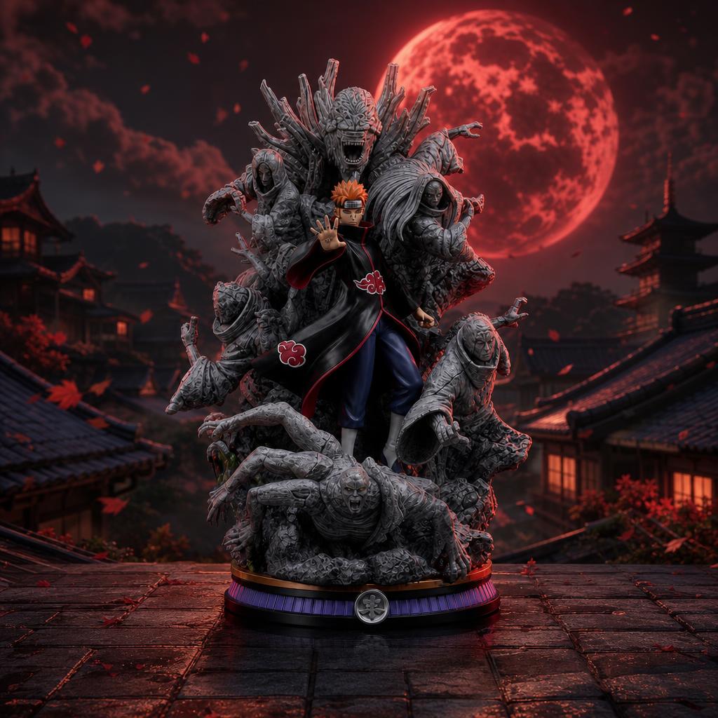 Figura de colección Pain, en escena épica